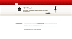 Desktop Screenshot of noticias.enlared.biz